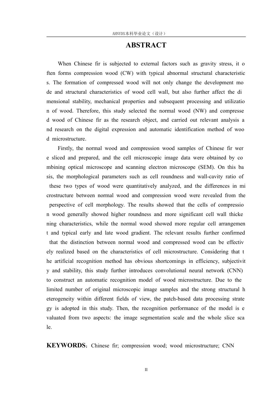 26年WP材料科学与工程 杉木正常木与应压木的细胞解剖特征差异及分类研究6.88-AI通过-约18193字符.pdf_第4页