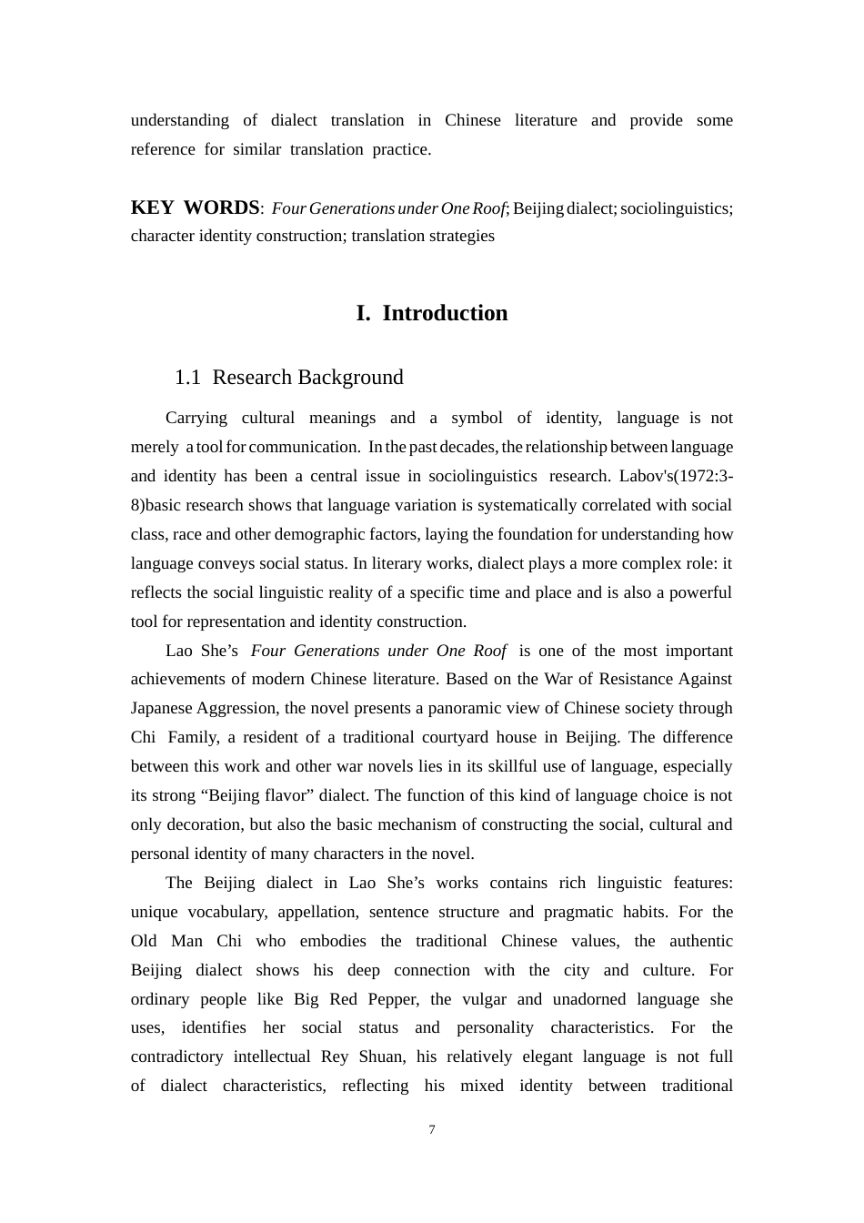 26年WP英语 社会语言学视角下《四世同堂》京味方言英译与人物身份构建研究10.45-AI通过_1(8779字).docx_第6页