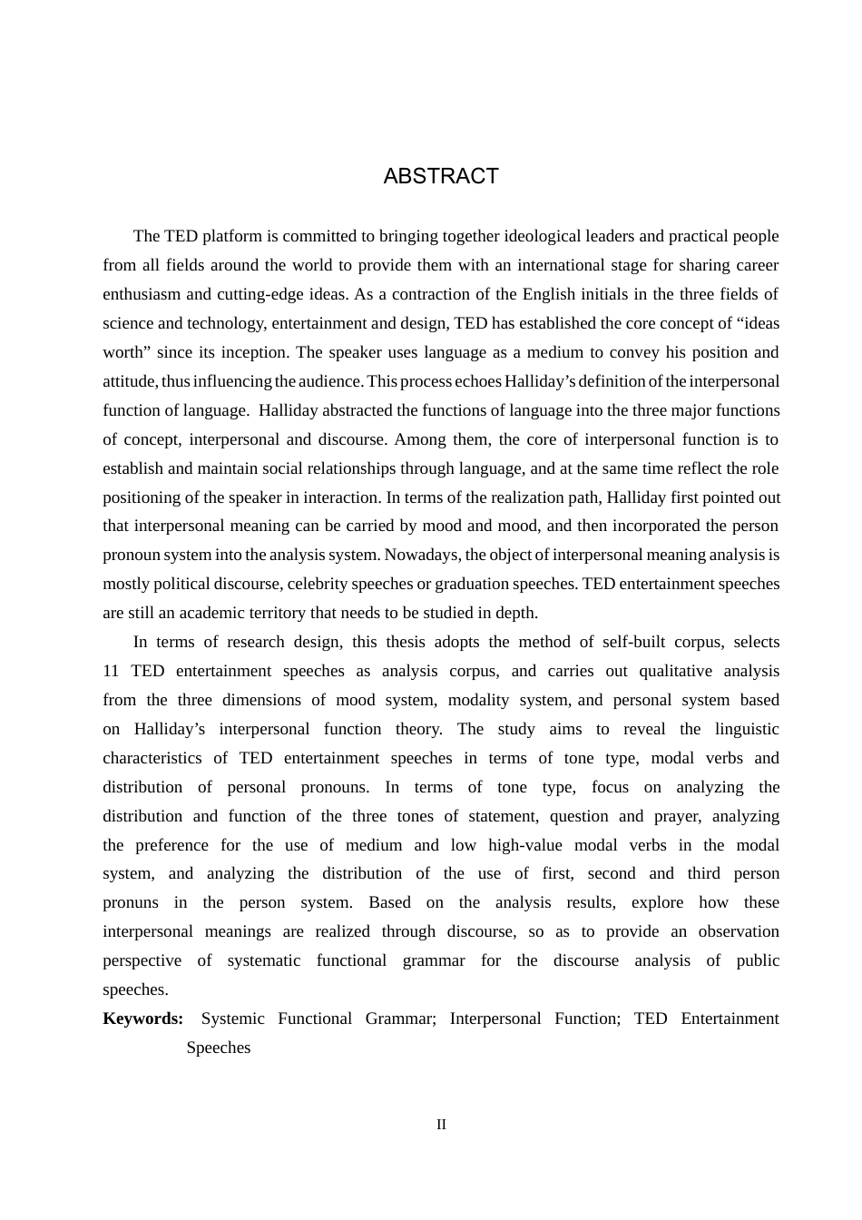 26年WP英语 系统功能语法视角下TED娱乐类演讲的人际功能研究6.9-AI20.62(11506字).docx_第3页