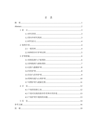 26年WP护理学 1例妊娠高血压综合征合并水痘的护理-AI(12263字).doc