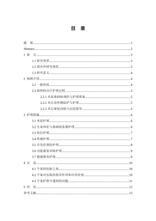 26年WP护理学 1例髋关节置换病人的术后护理6.21-AI(10095字).doc