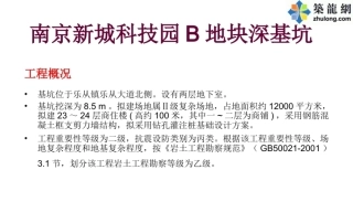 旧基坑土木工程毕设一套 基坑挖深为8.5 m，Ⅱ级复杂场地，钻孔灌注桩加两层钢筋混凝土支撑设计（开题报告、答辩PPT、word手算+施工41页、电算45页、CAD图纸6张）.zip
