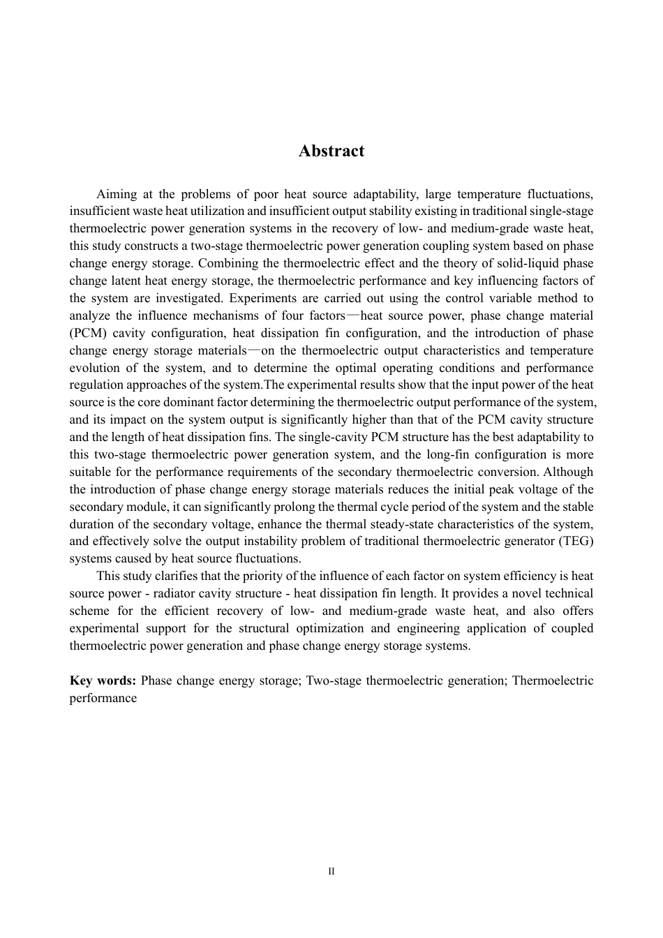 26年WH新能源科学与工程 基于相变储能的两级温差发电系统热电性能研究9.99-AI通过_1-约24265字符.pdf_第2页