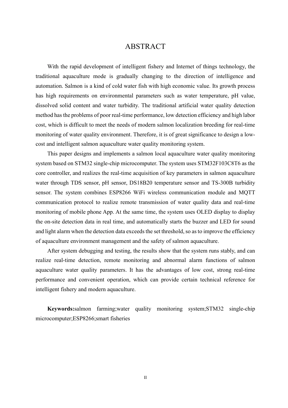 26年WH物联网工程 基于STM32的三文鱼本土化养殖水质监测系统12.93-AI32.42-约32171字符.pdf_第4页