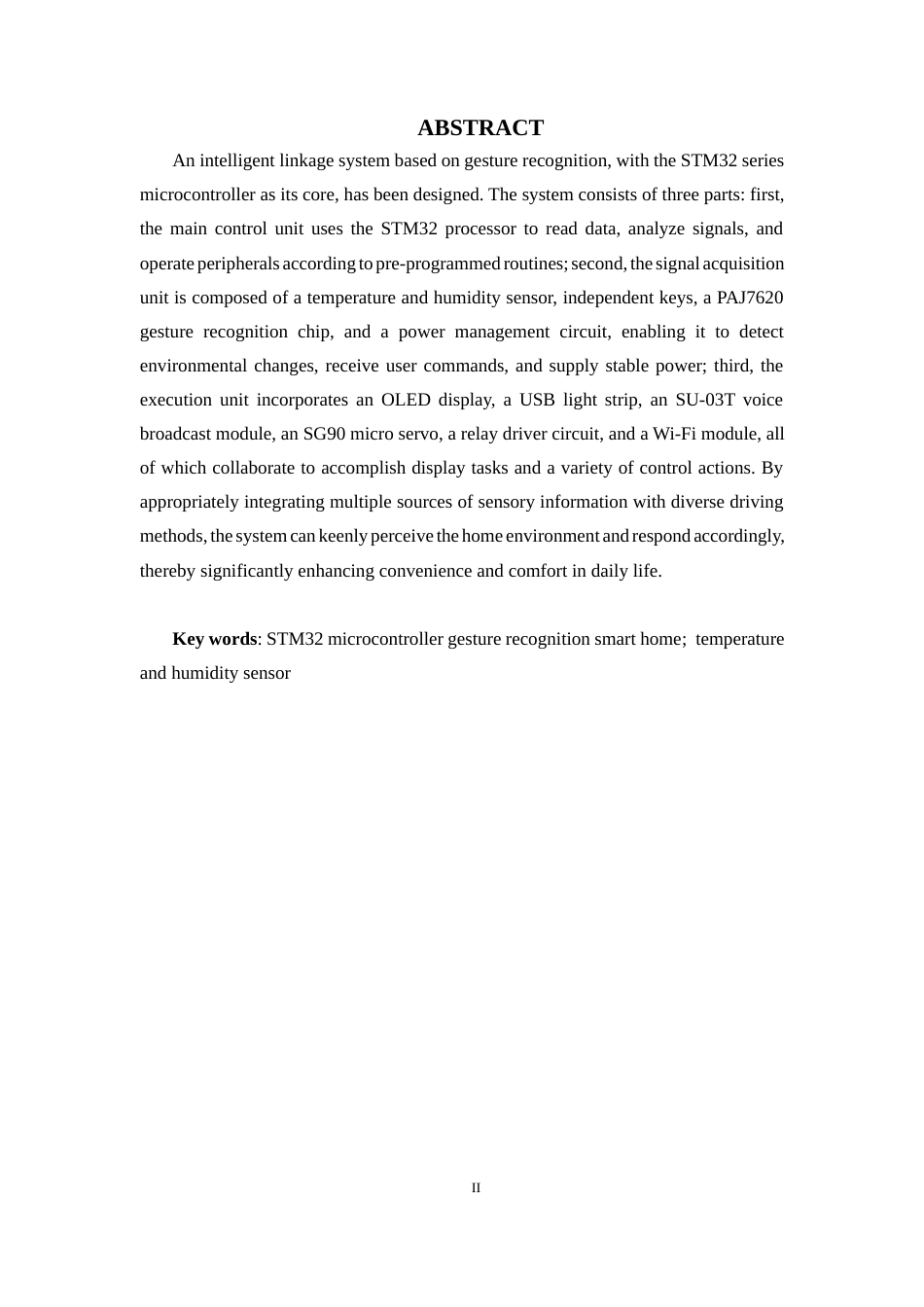26年WH电子信息科学与技术 基于STM32与手势识别的非接触式控制器设计4.22-AI1.43(11527字).docx_第4页