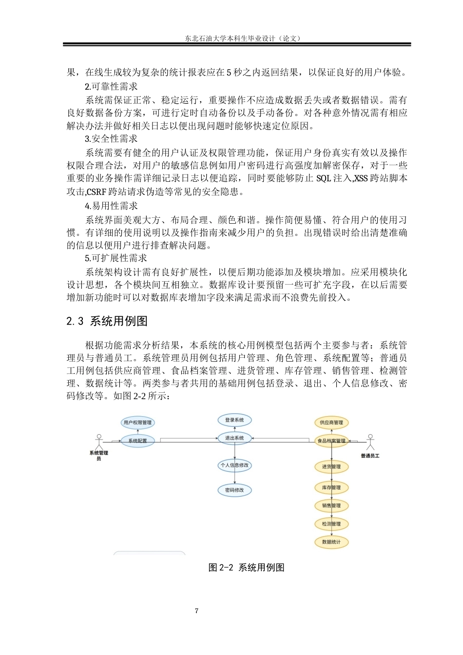 26年WH计算机科学与技术 基于SpringBoot的超市食品安全管理系统设计与实现10.49-AI6.9(15742字).docx_第10页
