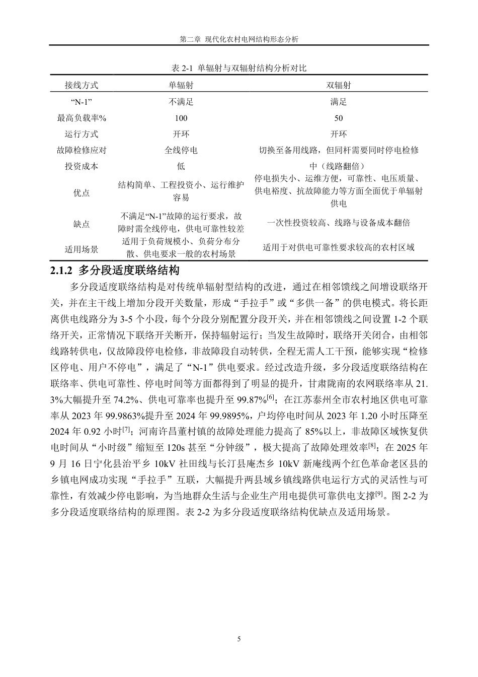 26年WH电气工程及其自动化 现代化农村电网结构形态与典型供电方案研究7.16-AI通过-约35083字符.pdf_第9页