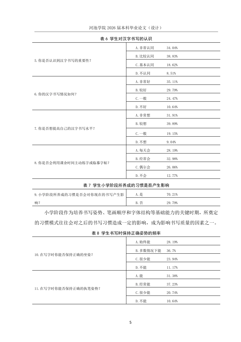 26年WH汉语言文学 广西XX学校中学生规范汉字书写情况调查研究12.77-AI0.59-约16528字符.pdf_第8页