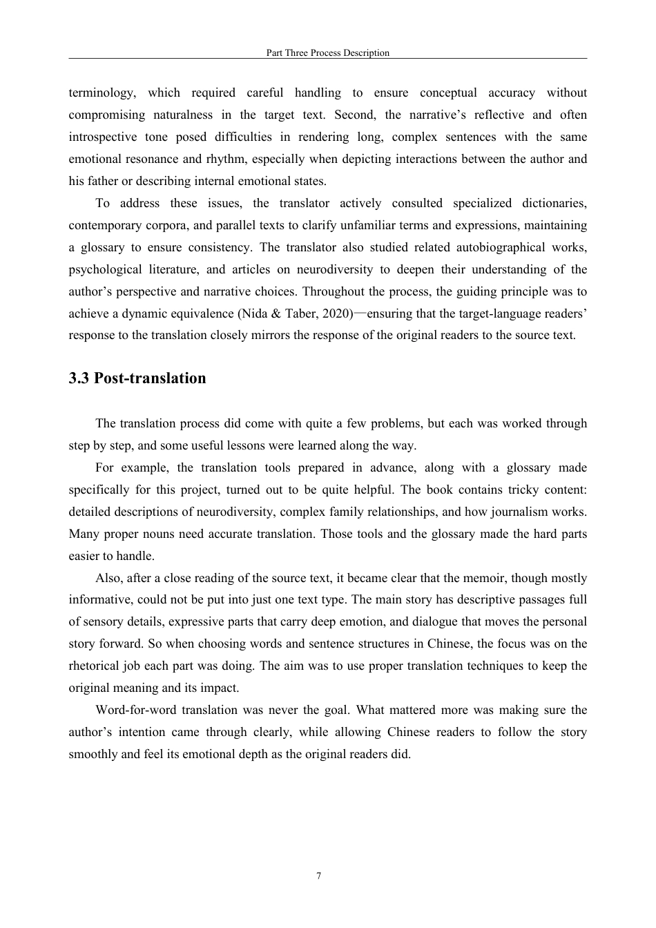 26年WH英语 《生而幸运：一位尽责的父亲，一个感恩的儿子，我与孤独症相伴的人生路》（第一、二章）英汉翻译实践报告6.92-AI通过-约81462字符.pdf_第10页