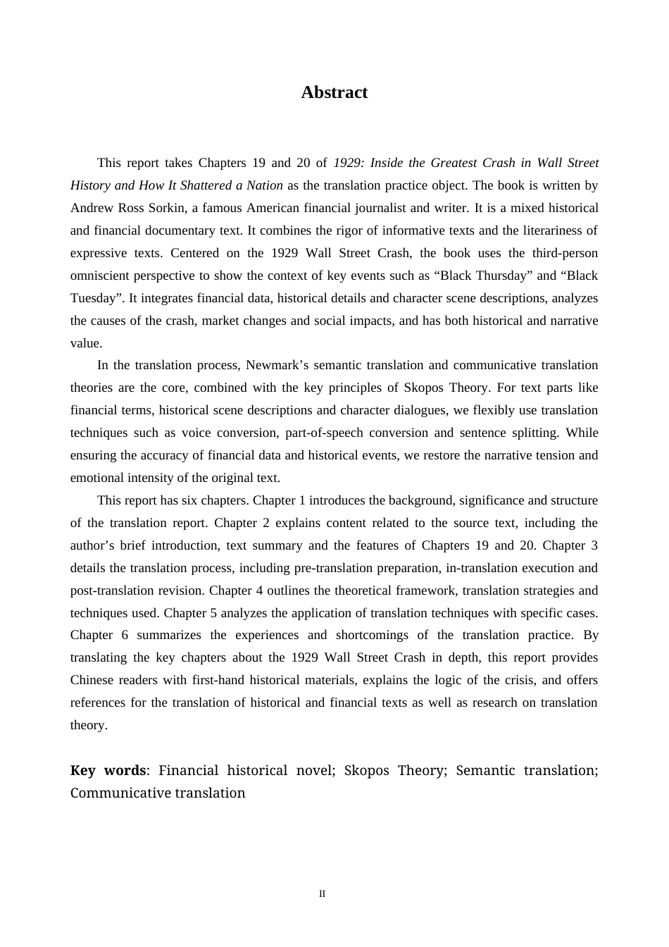 26年WH英语 《1929：华尔街惊天崩盘真相与祸国之殇》（第十九、二十章）英汉翻译实践报告7.3-AI通过(40400字).doc_第3页