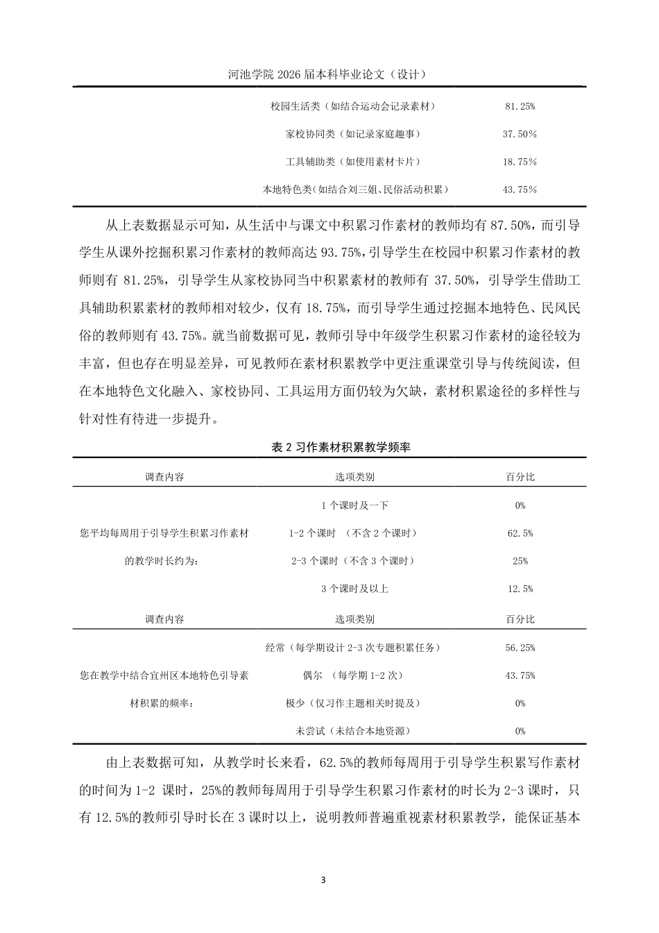 26年WH小学教育(语文) 小学生习作素材积累与运用策略研究---以河池市宜州区F小学中年级为例12.31-AI15.46-约17694字符.pdf_第7页