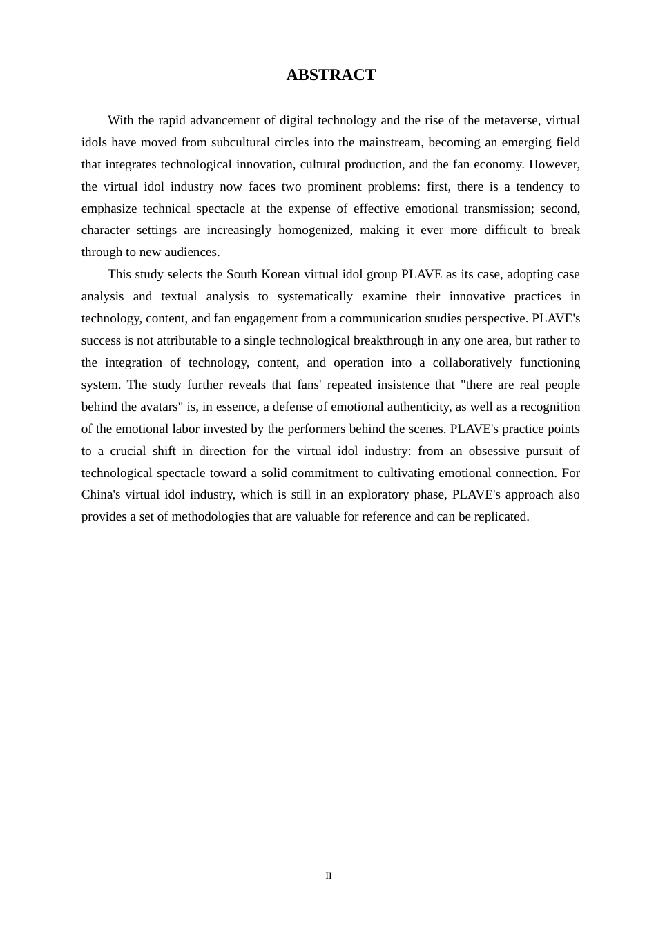 26年WH新闻学 传播学视角下虚拟偶像的创新发展研究 ——以虚拟偶像组合PLAVE为例5.57-AI19.82(16191字).doc_第3页