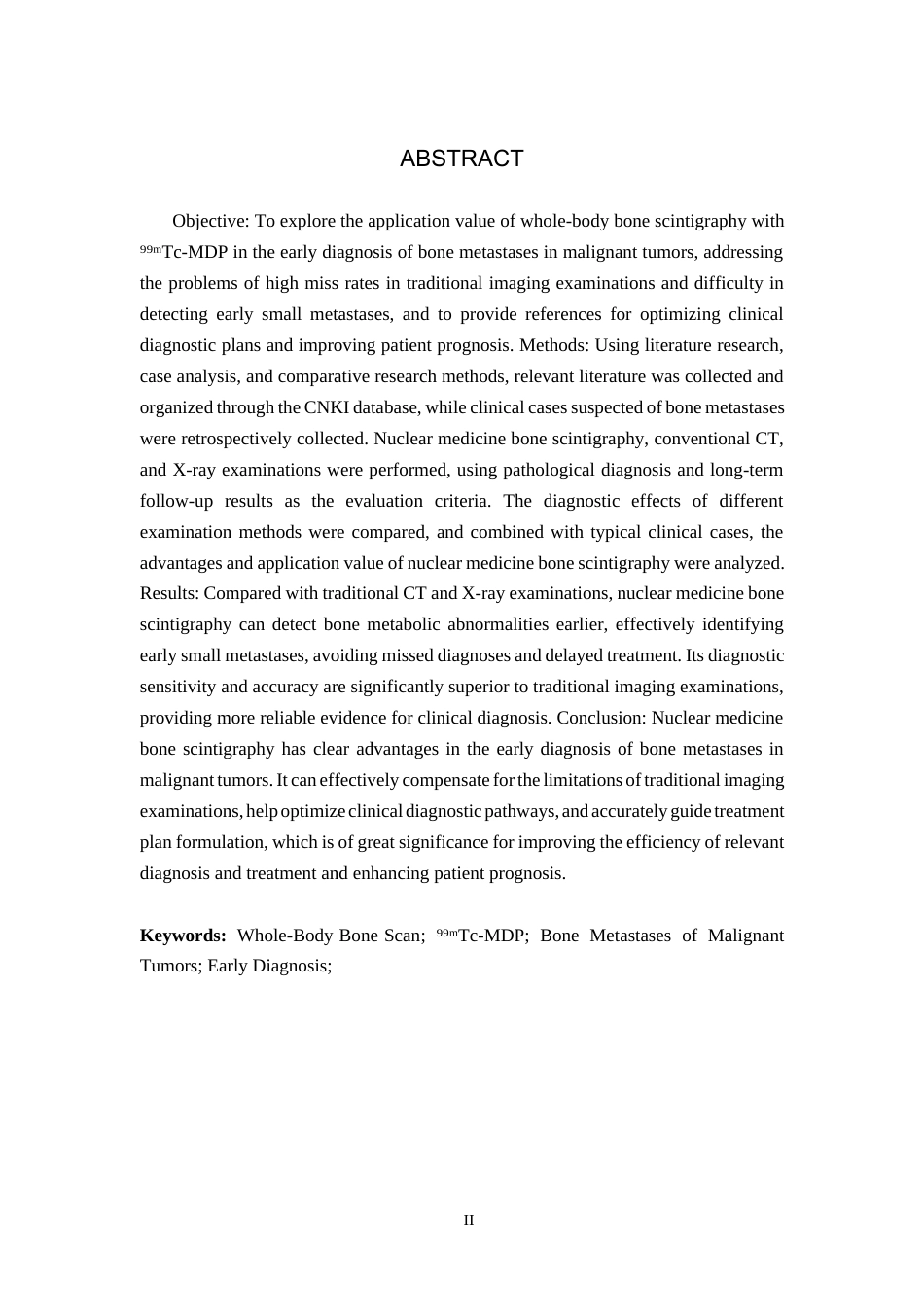 26年WH医学影像技术 核医学骨显像在肿瘤骨转移早期诊断中的应用5.17-AI(9089字).docx_第2页