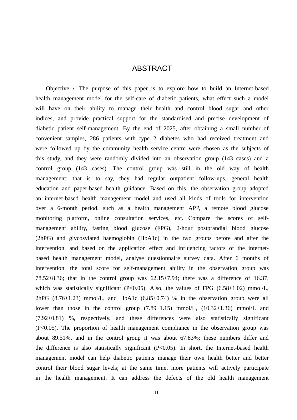 26年WH护理学 互联网健康管理模式在糖尿病患者自我管理中的应用及影响分析21.27-AI(10035字).docx_第2页