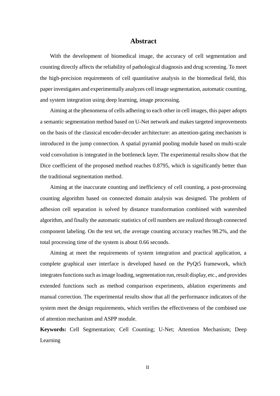 26年WP 基于U-Net网络的生物医学图像细胞分割与计数系统最终稿(24336字).docx_第4页