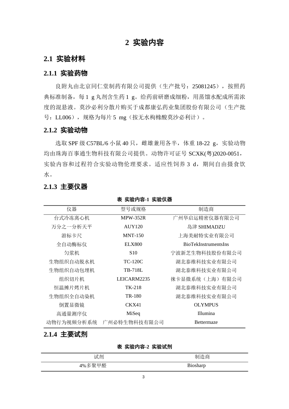 26年WP中药学 良附丸对功能性消化不良小鼠肠粘膜屏障和肠道菌群的影响28.7-AI(11737字).docx_第8页