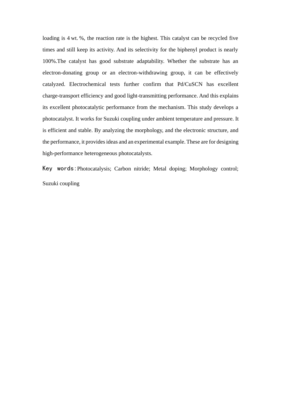 26年WP 关键词：光催化；氮化碳；金属掺杂；形貌调控；铃木偶联最终稿(13880字).docx_第3页