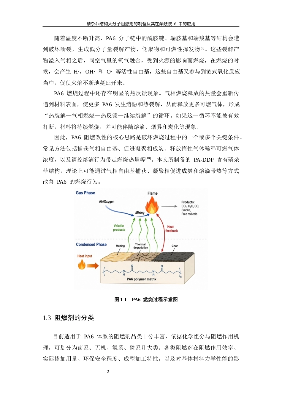 26年WP 磷杂菲结构大分子阻燃剂的制备及其在聚酰胺6中的应用最终稿(20685字).docx_第10页