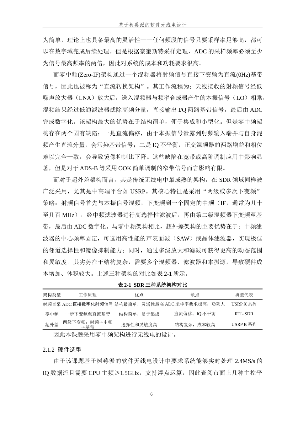 26年WP 基于树莓派的软件无线电设计最终稿(18781字).docx_第10页
