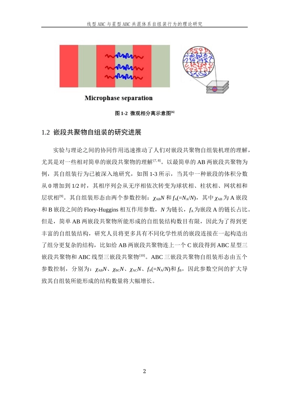 26年WP 线型ABC与星型ABC共混体系自组装行为的理论研究最终稿(13956字).docx_第6页