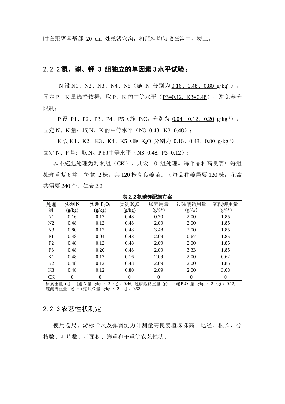 26年WP中草药栽培与鉴定 氮磷钾配施对不同品种高良姜生长和品质的影响6.27-AI0.0(11631字).docx_第10页