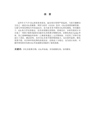 26年WP 胺基功能化多孔有机聚合物的合成及其催化CO2转化最终稿(13738字).docx