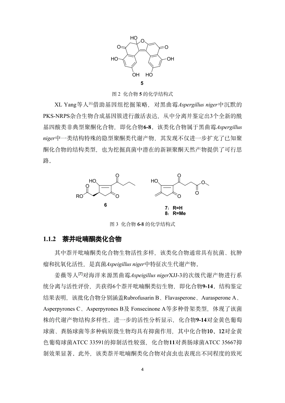 26年WP药物分析 海洋来源真菌黑曲霉Aspergillus niger化学成分的分离与鉴定19.89-AI-约19215字符.pdf_第8页