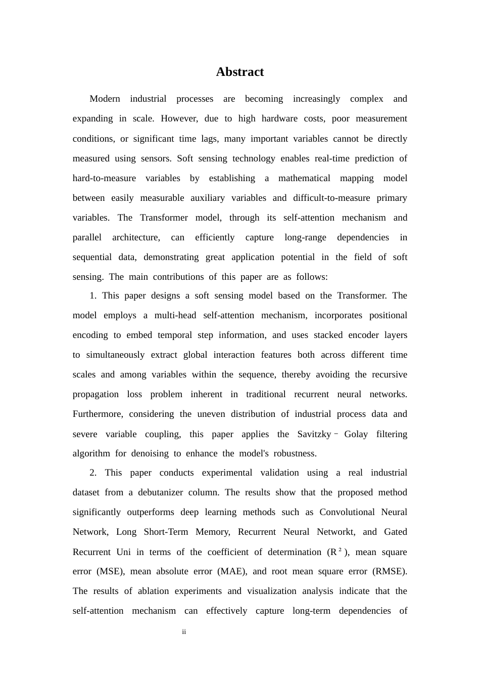 26年WP 基于Transformer的工业过程软测量方法最终稿(31165字).docx_第4页