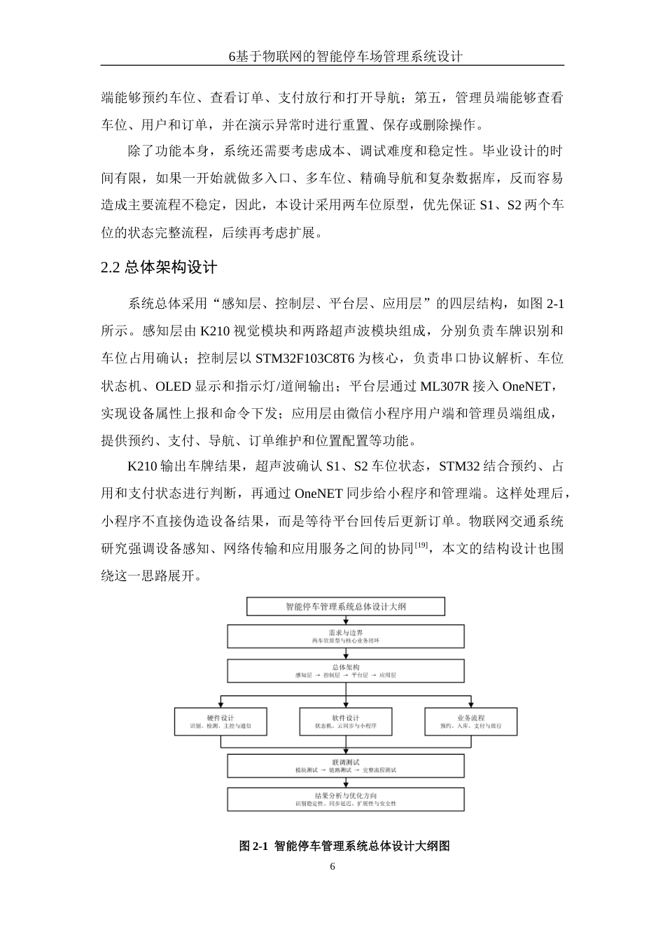 26年WP 基于物联网的智能停车场管理系统设计最终稿(20085字).docx_第10页