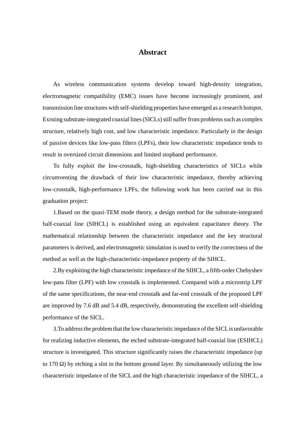 26年WP 基于基片集成同轴线的低串扰低通滤波器设计最终稿(14538字).docx_第2页