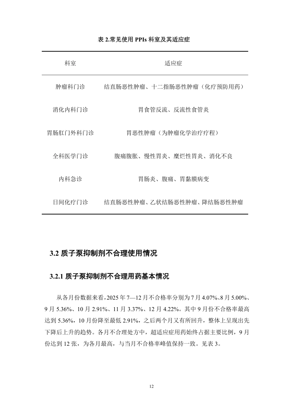 26年WP临床药学 某三甲医院门急诊口服质子泵抑制剂(PPIs)使用情况与用药合理性分析23.28-AI-约17417字符.pdf_第10页