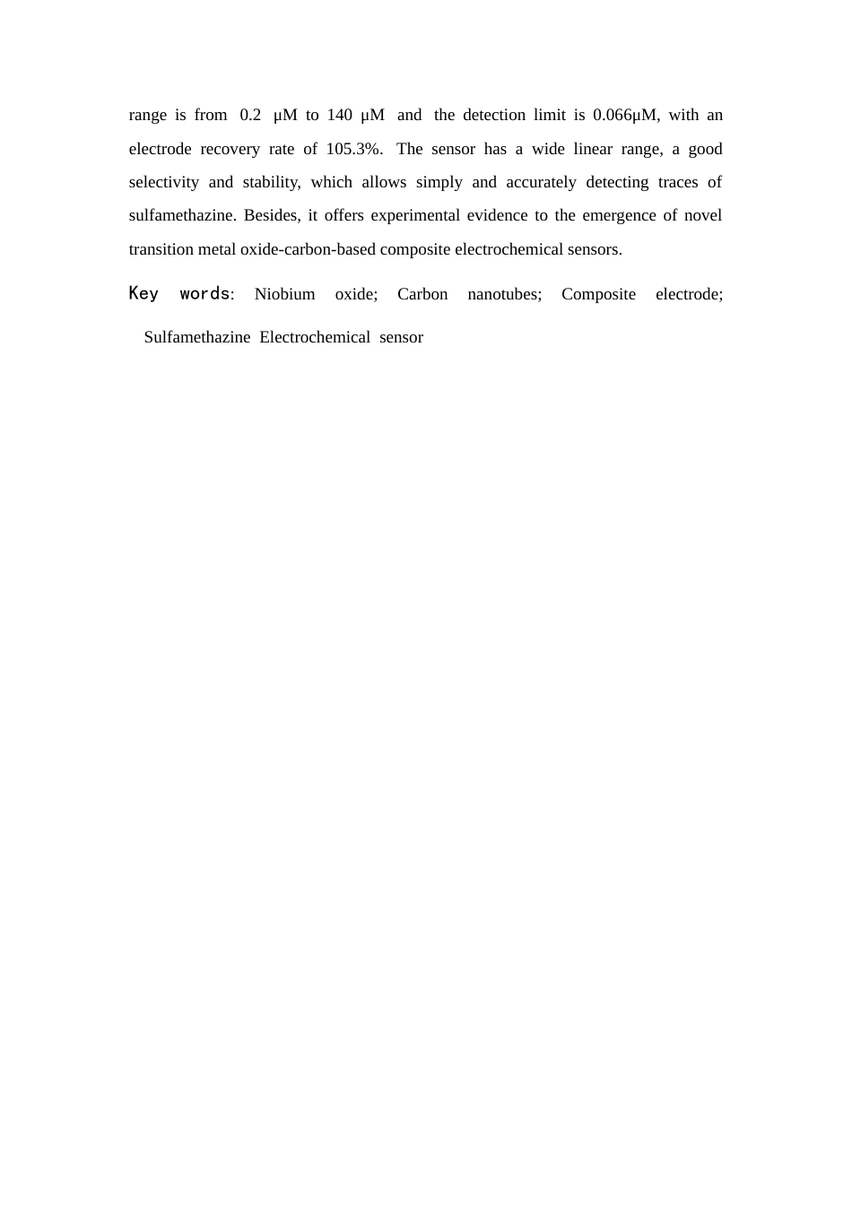 26年WP 氧化铌-碳纳米管电化学传感器的制备及应用最终稿(15542字).docx_第4页