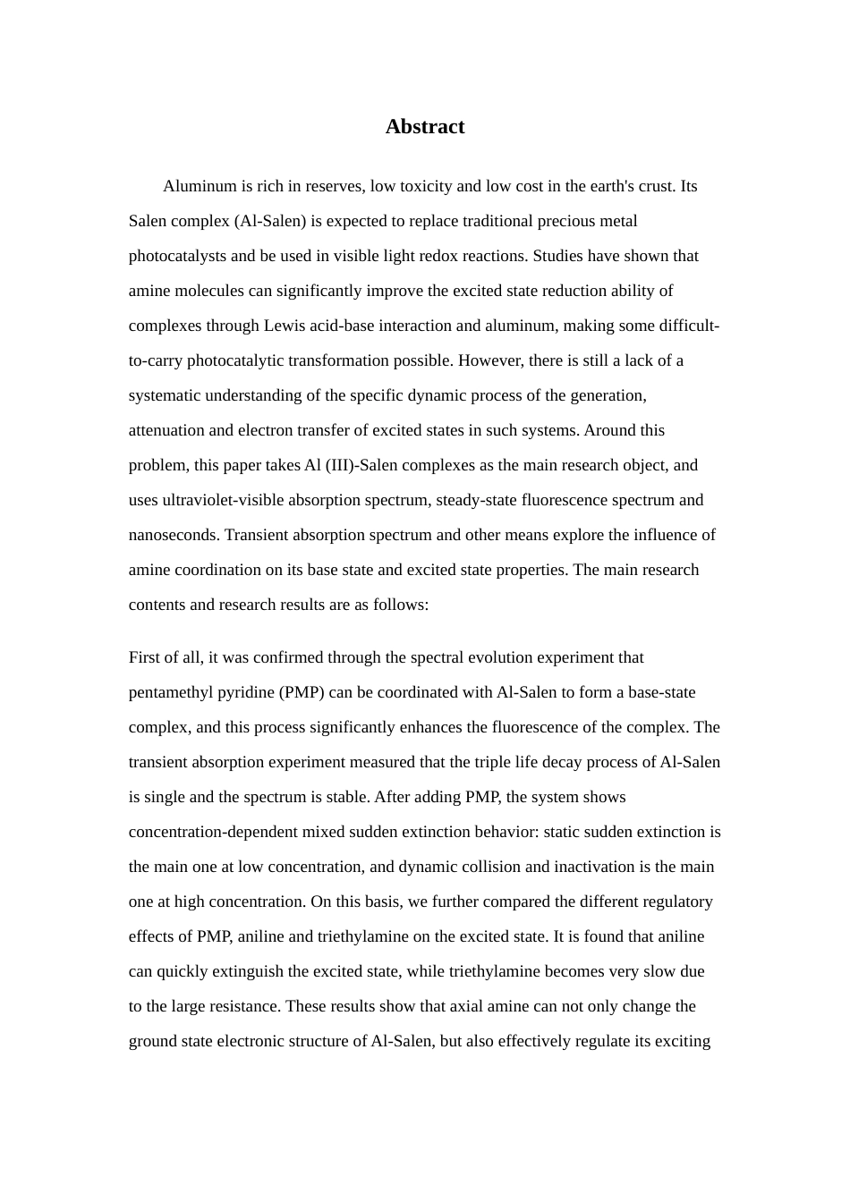 26年WP 金属配合物的激发态动力学研究最终稿(13894字).docx_第2页