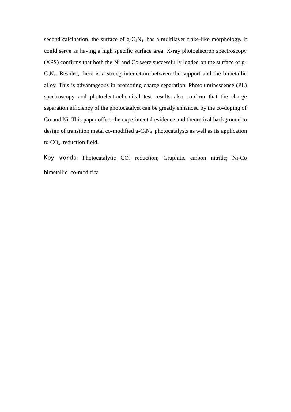 26年WP 共修饰g-C3N4的制备及其光催化CO2还原性能优化最终稿(12401字).docx_第3页