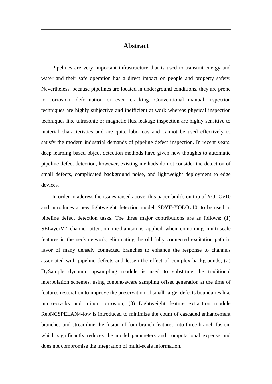 26年WP 基于深度学习的管道缺陷检测算法研究最终稿(21350字).docx_第2页