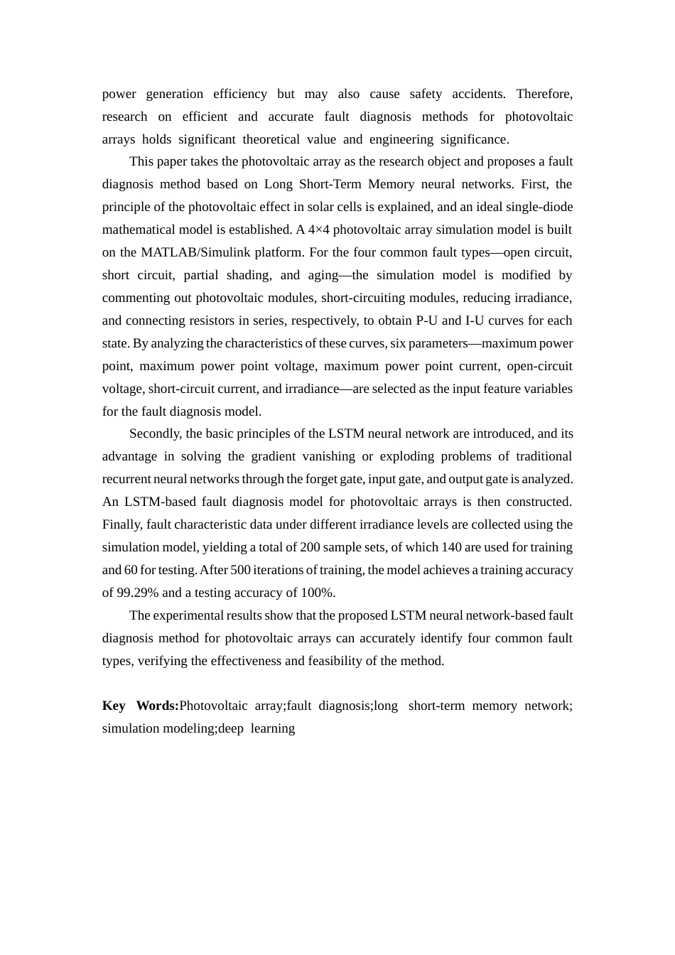 26年WP 光伏发电阵列的故障诊断方法研究最终稿(12936字).docx_第4页