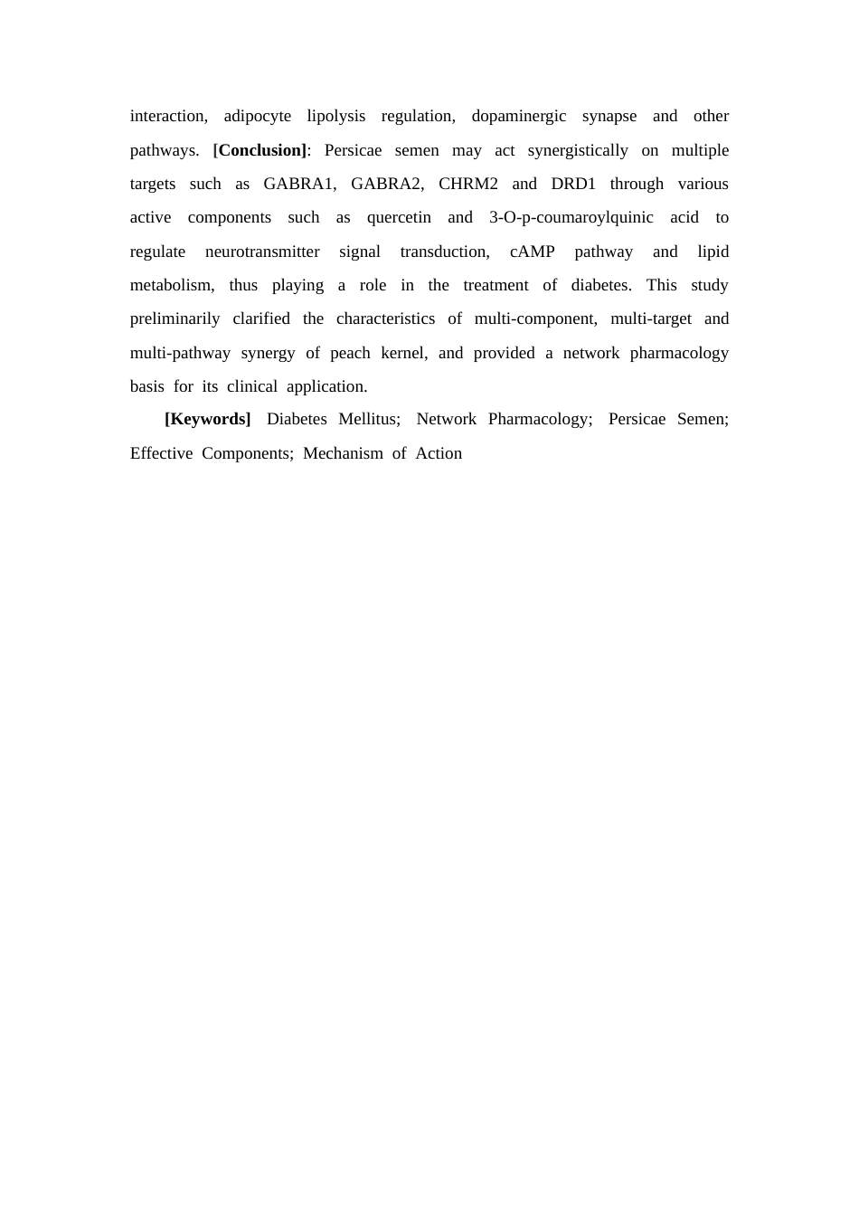 26年WP药学 基于网络药理学分析桃仁治疗糖尿病的作用机制研究24.4-AI(8752字).docx_第4页