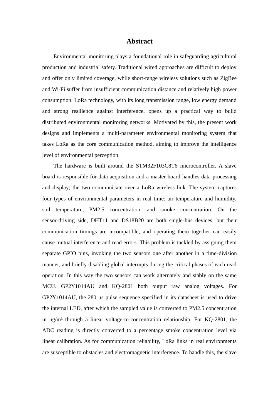 26年WP 基于LoRa的远程环境监测网络最终稿(18630字).docx_第3页