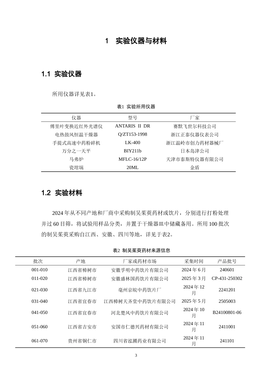 26年WP中药学 近红外光谱分析技术快速测定制吴茱萸总灰分含量19.09-AI53.39(8684字).docx_第7页