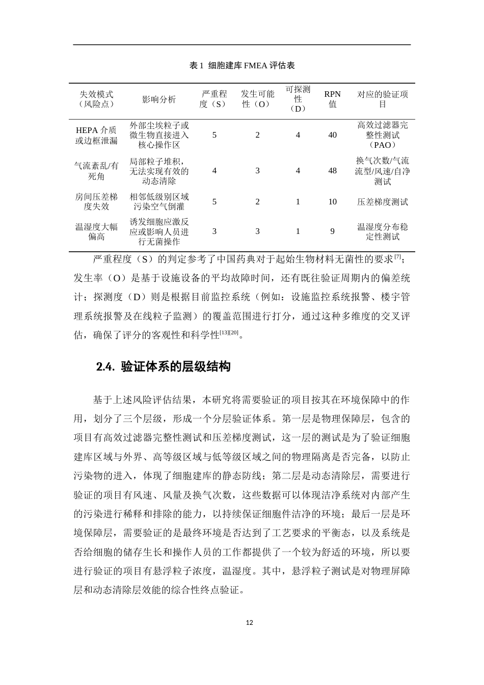 26年WP药物制剂 基于风险管理的生物制药工厂细胞建库验证体系研究4.03-AI(12485字).docx_第10页