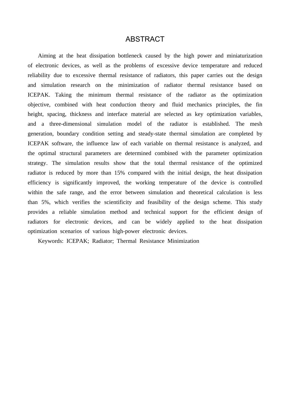 基于ICEPAK的散热器热阻最小化设计及仿真1 (11).docx_第2页
