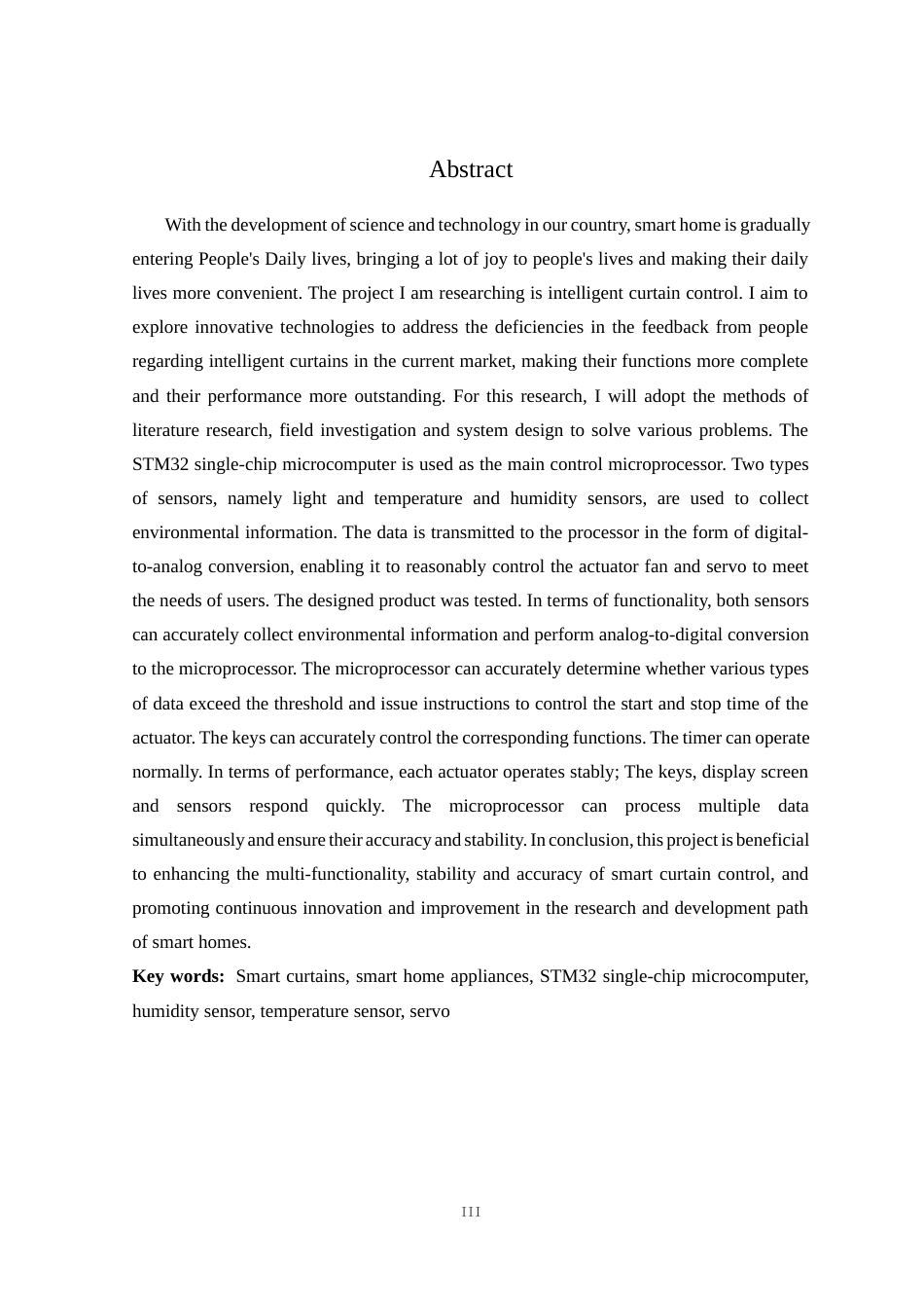 基于STM32的智能窗帘调节系统设计.docx_第2页
