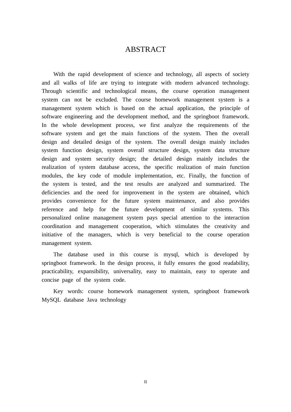 基于Spring Boot的课程作业管理系统.doc_第2页