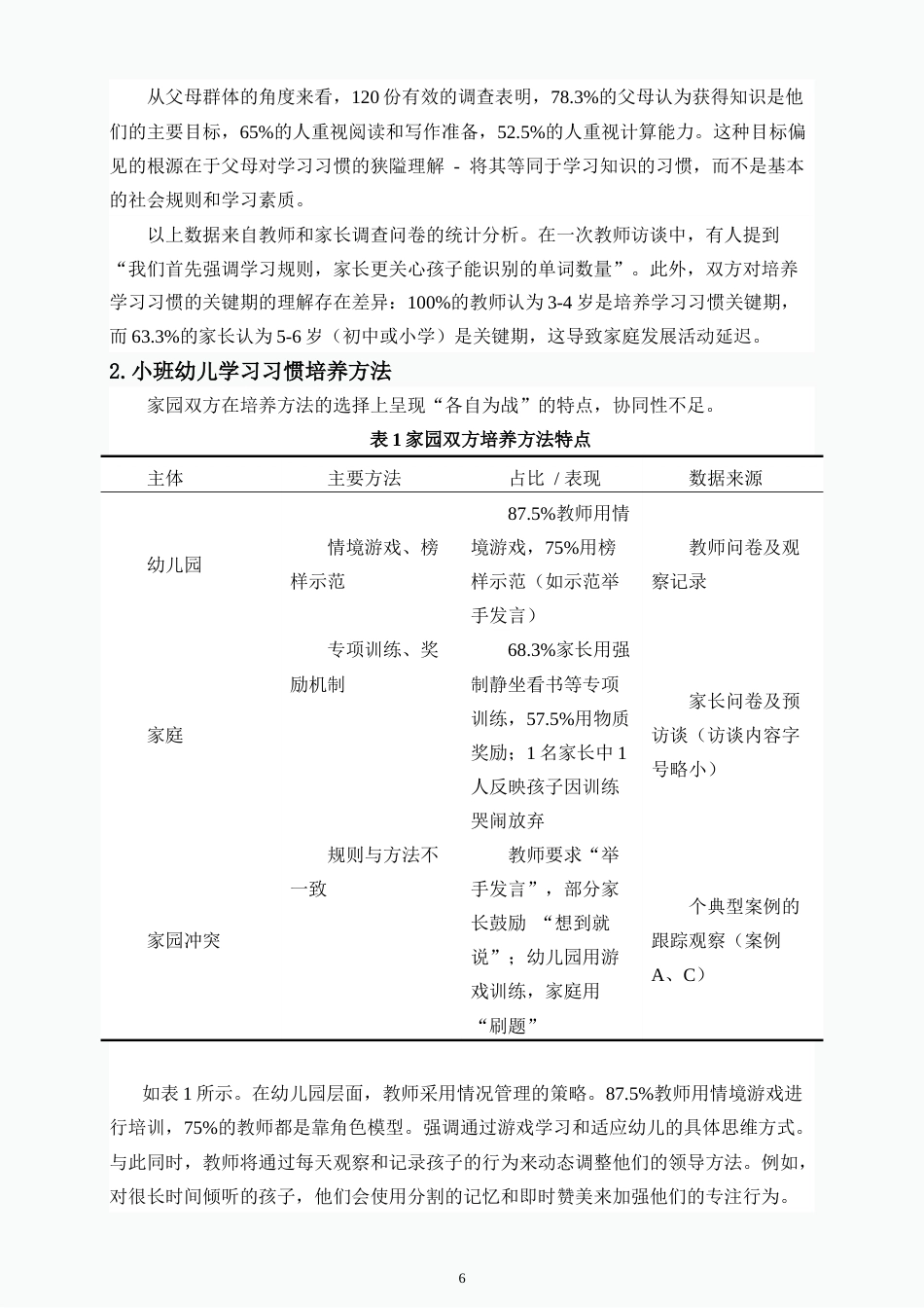 26年WH 家园合作视角下小班幼儿学习习惯培养研究-函授(17648字).doc_第8页