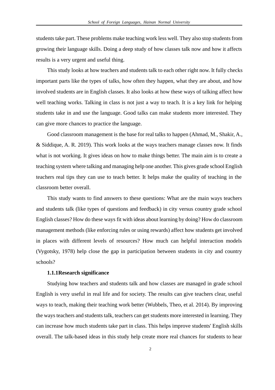 26年WH 自考 小学英语课堂师生互动及其课堂管理策略研究ResearchonTeacher-StudentInteractionandClassroomManagement(10368字).docx_第6页