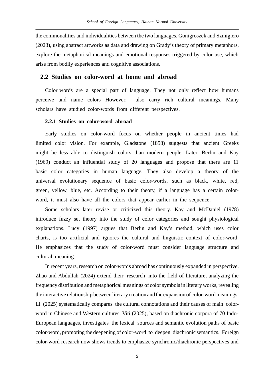 26年WH英语本科 认知语言学视角下英汉颜色词隐喻对比研究AContrastiveStudyofColor-WordMetaphorsinEnglishandChinesefromthePerspectiveofCognitiveLinguistics终稿-全日(9624字).docx_第9页