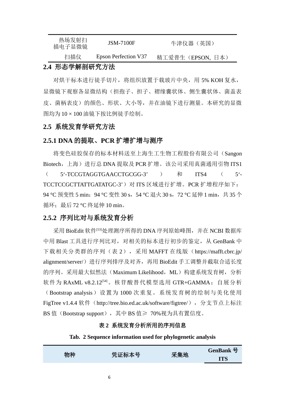 26年WH生物科学 海南省红菇属5个新物种的分类学研究定稿-全日(16180字).docx_第10页