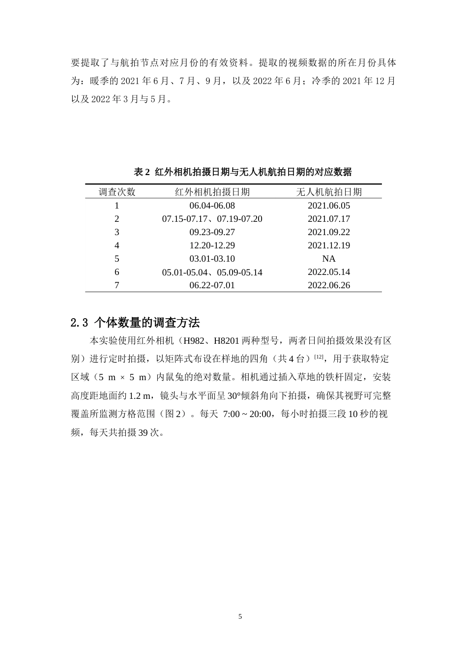 26年WH生物科学 高原鼠兔个体计数与洞口计数的季节性变化研究（最终稿）定稿-全日(13264字).docx_第10页