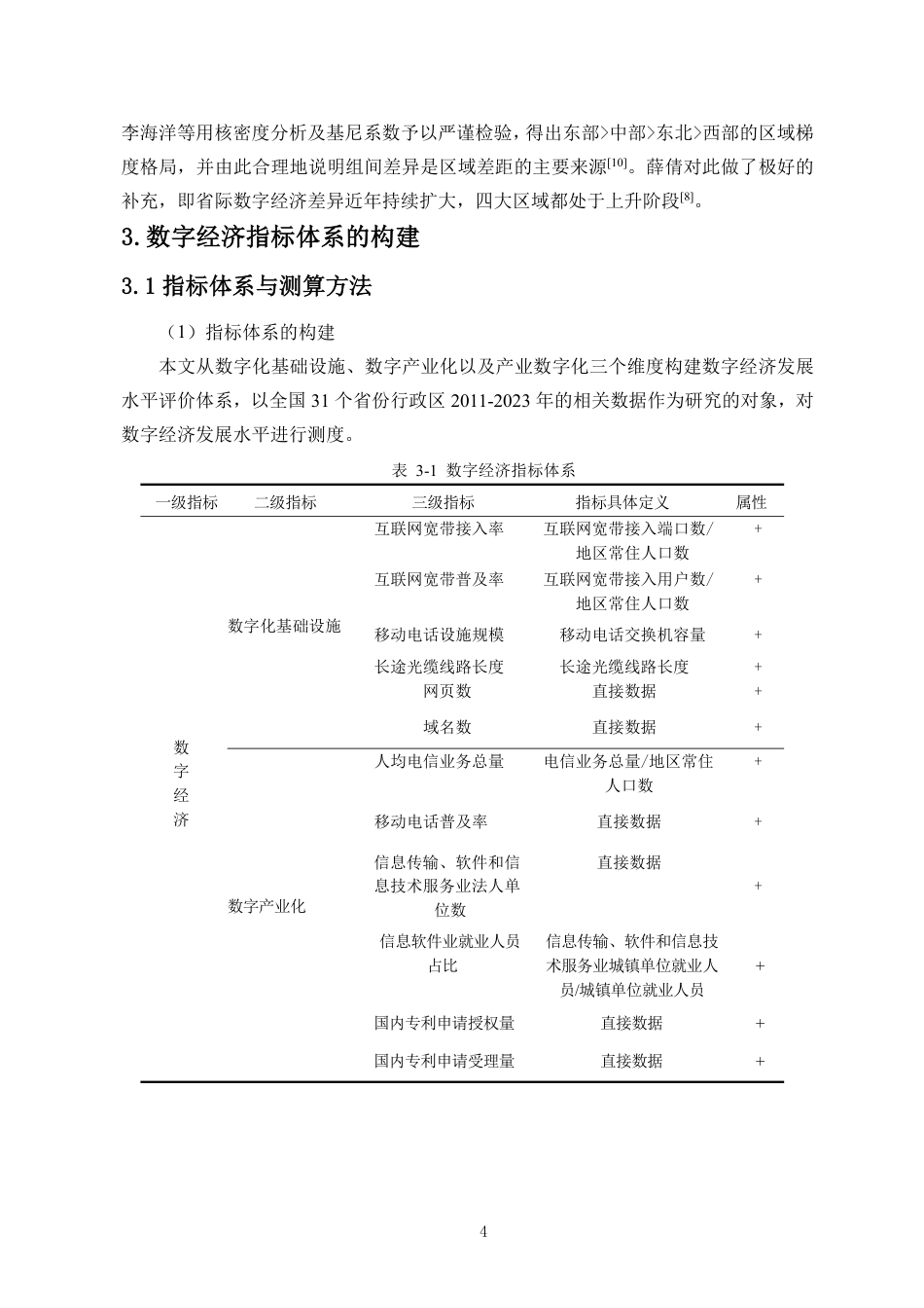 26年WH统计学本科 数字经济发展水平的统计测度研究定稿-全日-约15660字符.pdf_第5页