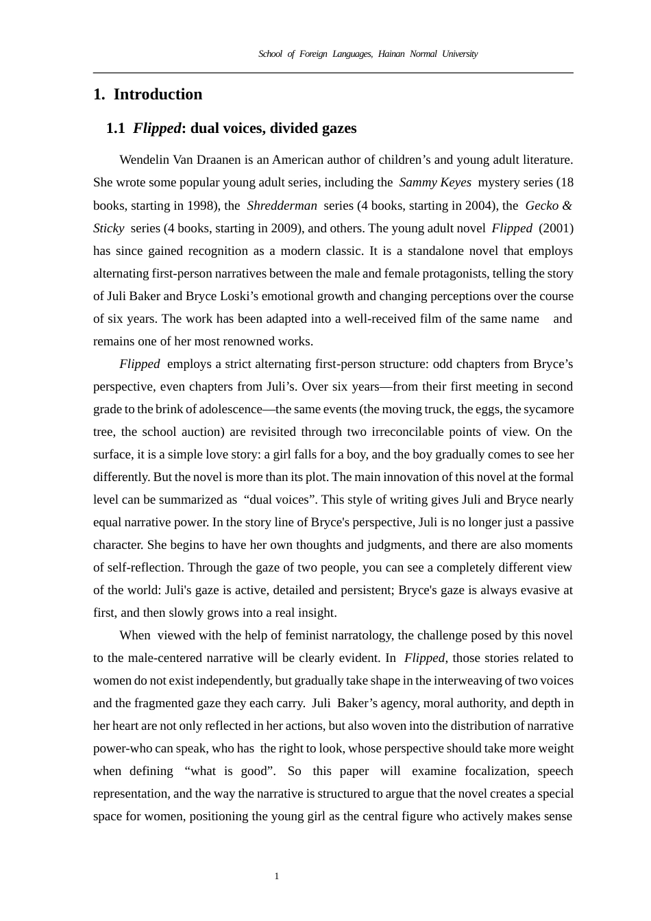 26年WH女性主义叙事视阈下《怦然心动》中女性主体建构-The-Construction-of-Female-Subjectivity-in-Flipped-A-Feminist-Narrative-Perspective-全日(9597字).docx_第5页